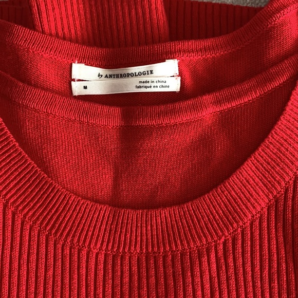 Anthropologie cold shoulder top - Picture 2 of 6